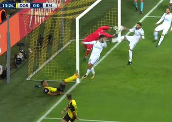 بالفيديو راديو ماركا لمسة يد على راموس أمام دورتموند ولكن