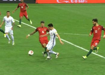 كأس القارات تحكيم_بطولات جمال الشريف وماركا ركلة جزاء واضحة لتشيلي