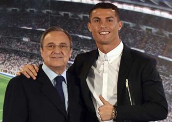 فلورينتينو بيريز يحسم مصير رونالدو مع ريال مدريد