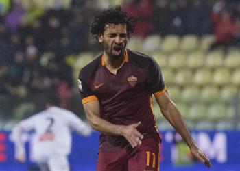 م حترفين صلاح الأكثر تسديدا في القائم والعارضة بالدوري الإيطالي هذا العام
