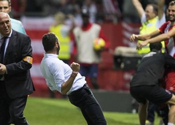 مدرب جيرونا نستحق الانتصار على ريال مدريد