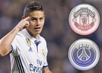 تقارير الميركاتو باريس سان جيرمان ينوي إغراء رودريجيز لخطفه من يد مانشستر يونايتد