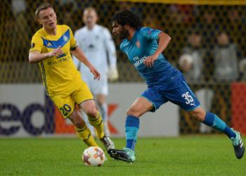 تقييم متواضع من squawka لـ النني بعد مشاركته أمام باتي بوريسوف