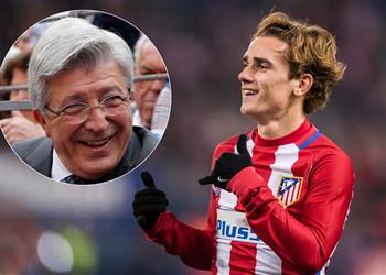 رئيس أتلتيكو مدريد سنضم نيمار ومبابي من أجل جريزمان