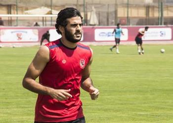 لأول مرة بعد الصليبي مروان محسن يشارك في تدريبات الكرة بالأهلي