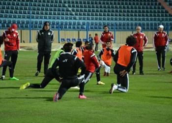 المنتخب يواصل تدريباته استعداد ا لمباراة أوغندا
