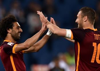 م حترفين مراسل بي ان سبورتس صلاح ملك روما الليلة وليس توتي