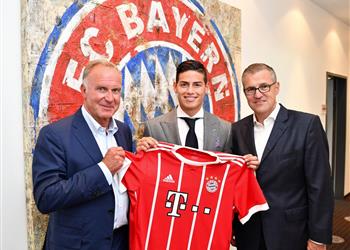 ميركاتو الصيف رودريجيز ينضم رسمي ا إلى بايرن ميونيخ