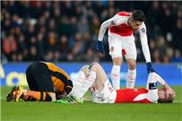 أرسنال ي جري تبديلاته الـ3 أمام هال سيتي بسبب الاصابات