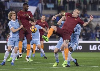 م حترفين بالفيديو لاتسيو يفوز على روما في ذهاب نصف نهائي كأس إيطاليا بمشاركة صلاح