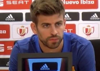 تصريحات بيكيه التحكيم ساهم في تحديد بطل الليجا وأتمنى حسم يوفنتوس لنهائي كارديف أنا جاهز لمباراة الغد وإنريكي واحد من أفضل المدربين هنا