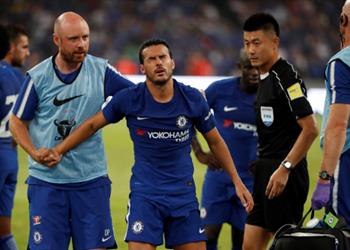 سوشيال_بطولات بيدرو يطمئن جماهير تشيلسي على إصابته