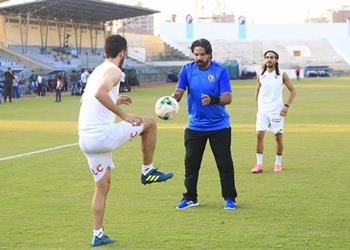 تدريبات خاصة لثنائي الزمالك قبل مباراة طنطا