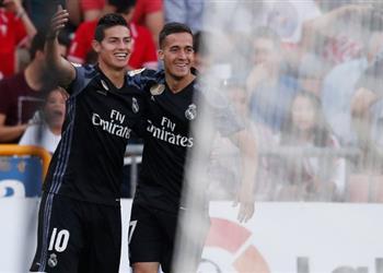 نتائج_الليجا ريال مدريد يرد على رباعية برشلونة بأقدام خاميس وموراتا في شباك غرناطة