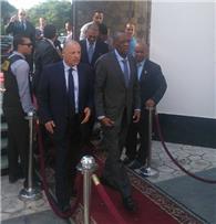 بالصور وصول عيسي حياتو إلى مقر الجبلاية لتهنئة أبو ريدة