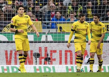 هانوفر يسحق دورتموند برباعية ويقدم هدية لبايرن ميونخ