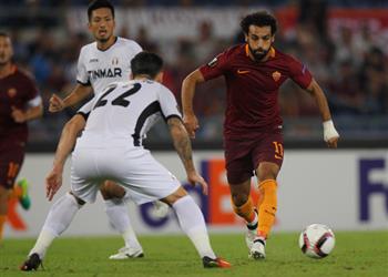 م حترفين صلاح يقود هجوم روما في مواجهة فيكتوريا بلزن وإيتوربي يعوض شعراوي