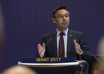 تصريحات رئيس برشلونة يوضح قراره بشأن الإستقالة يتحدث عن المدرب الجديد والعوائق عقب رحيل جوارديولا ويعلق على قضية نيمار