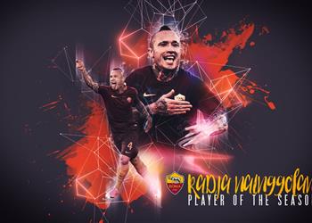 محترفين جماهير روما تتوج ناينجولان لاعب الموسم وصلاح ثالثا