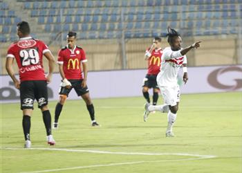 بالفيديو ستانلي يظهر بقميص منتخب مصر في تدريبات الزمالك