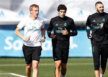 ثنائي ريال مدريد يشاركان في مران الملكي استعداد ا لمواجهة ألافيس