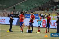 مران_الأهلي تدريبات استشفائية لربيعة وغالي وعاشور والسولية ورحيل