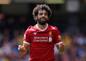 اختيار صلاح كأفضل لاعب في مباراة ليفربول وواتفورد