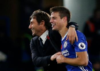 مؤتمر كونتي لا أوجه رسالة للمنافسين ولكن لفريقي هازارد لاعب متكامل و كاهيل عوض خطأه أفضل التواجد بالشامبيونزليج والأهم هو أدئنا المميز ويوضح إصابة كوستا