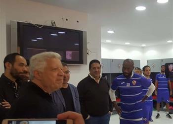 حديث جانبي بين إيناسيو وشيكابالا في الزمالك
