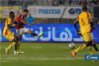 نجم الأهلي سعيد بهدفي مع المنتخب والكونغو مجرد بداية