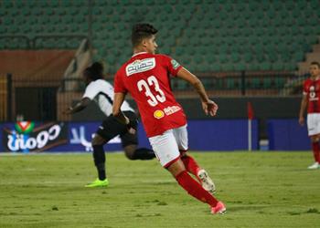 فيديو الشيخ يعدل النتيجة للأهلي بهدف في شباك الجيش