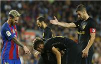 تصريحات قائد أتليتكو لعبنا أمام برشلونة من أجل الفوز