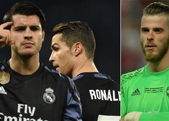 تقارير الميركاتو موراتا ورونالدو لمانشستر يونايتد مقابل دي خيا و 206 مليون لريال مدريد