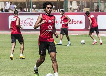 مران الأهلي أحمد حمدي يبدأ الجري وباكا يشارك في التدريبات