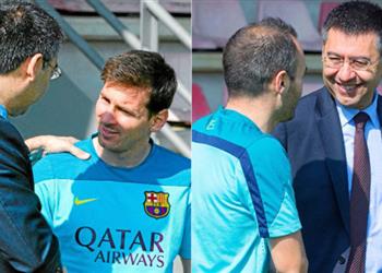 بارتوميو يبحث عن تأمين منصبه عبر ميسي و إنييستا