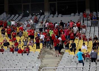 الأمن يلقي القبض على مشجع أهلاوي بسبب باسم مرسي و جنش