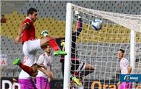 ربيعة يشاهد مران الأهلي من على دكة البدلاء