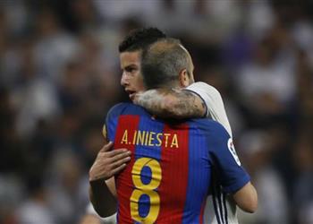 تصريحات إنييستا ريال مدريد استحق لقب الليجا ونسعى لتقديم وداع أفضل لإنريكي بفوزنا في نهائي الكأس