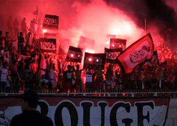 خاص بعد السداسية جماهير النجم الساحلي تثير الشغب في برج العرب