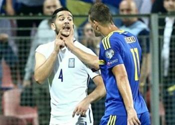 أخبار دجيكو يعتدي على مانولاس بعد مباراة اليونان والبوسنة