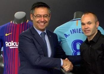 إنييستا يعلق على تجديد عقده لم أتحدث مع فالفيردي مطلق ا