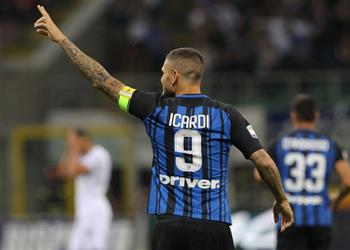 إيكاردي يقود إنتر ميلان للانتصار بثلاثية على فيورنتينا