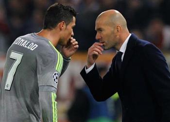 زيدان أفتقد بي بي سي وتلقيت خبرا سارا من رونالدو