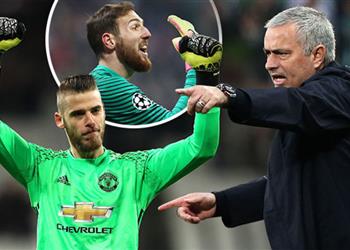 تقارير الميركاتو مورينيو يحدد أوبلاك كبديل لدي خيا والحارس السلوفيني يوافق على الانتقال