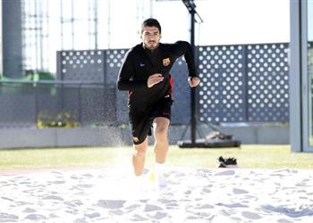 سواريز يبدأ خطته لاستعادة بريقه مع برشلونة