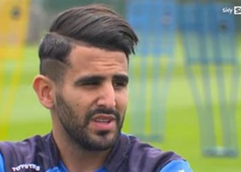 مقابلة صحفية محرز لست نادم ا على البقاء مع ليستر وأرغب في اللعب بدوري الأبطال ولم أتخذ قرار ا بشأن مستقبلي