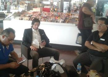 بصحبة نيبوشا بعثة الزمالك تصل مطار القاهرة