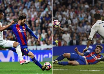 أرقام_الكلاسيكو 23 تسديدة على المرمى في مباراة الأمس ميسي صاحب الفعالية الأكبر ويليه رونالدو ورودريجيز