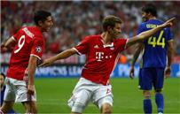 نتائج_الشامبيونز بالفيديو بايرن يسحق روستوف بخماسية دون رد