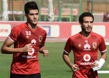 ثنائي الأهلي يواصل التأهيل استعداد ا لمواجهة الاتحاد